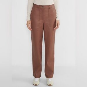 Aritzia Wilfred Free Leather Pants